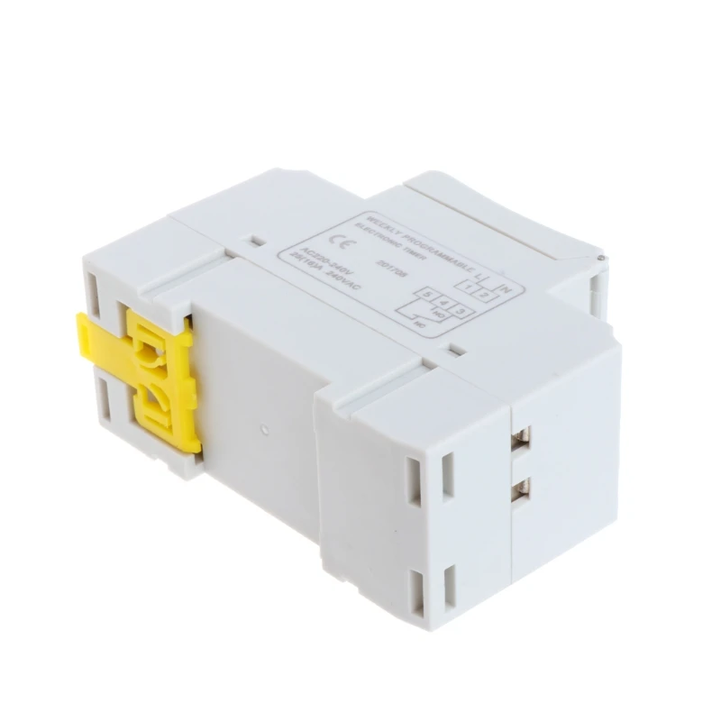 AC 220V 16A цифровой ЖК-дисплей 7-дневный программируемый таймер переключатель реле времени 77UC; ; Прямая поставка;