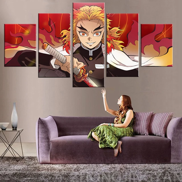 Kyojuro Rengoku Poster - Poster - AliExpress