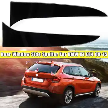 

Pair Gloss Black Rear Window Side Spoiler Spoiler Canard Canards Splitter For BMW X1 E84 2009 2010 2011 2012 13-2015 Car styling