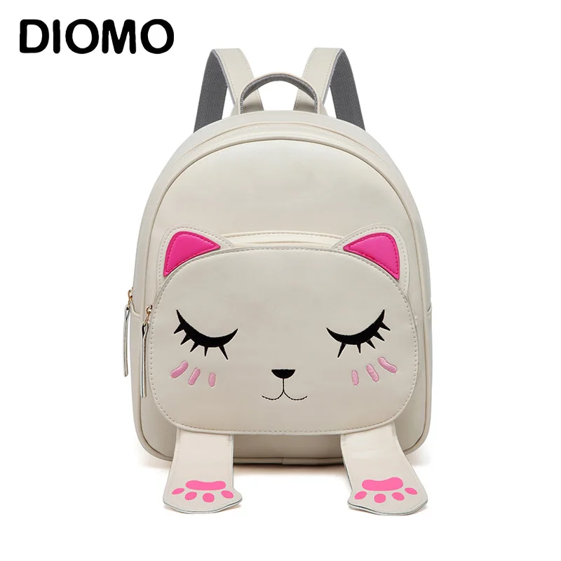 Baratos DIOMO mochilas bonitas para niñas bolso de mujer mochilas pequeñas para adolescentes mochila para mujeres mochila para niños saco a dos