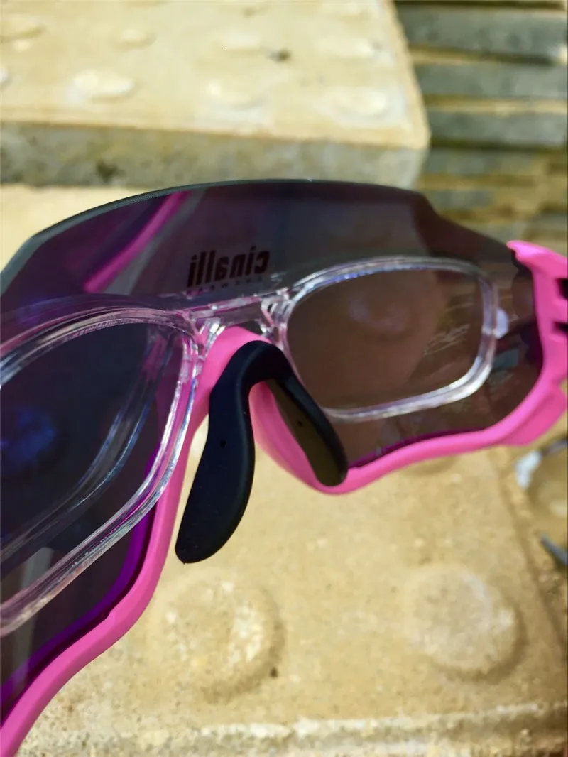 Поляризованные Cycle-goggles cinali солнцезащитные очки es glass от женщин от мужчин в велосипедах велосипедные очки спортивные в свободном воздухе Lent 4