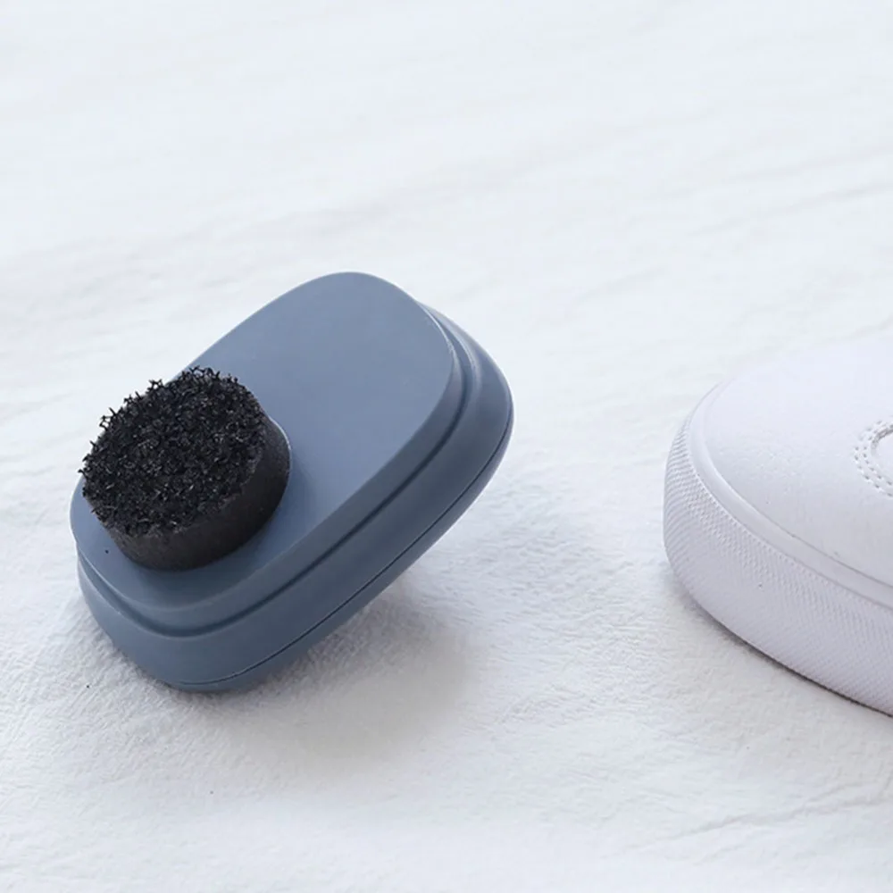 New Stick Wall-mounted Practical Shoes Cleaning Whitening Sponge Brush New
