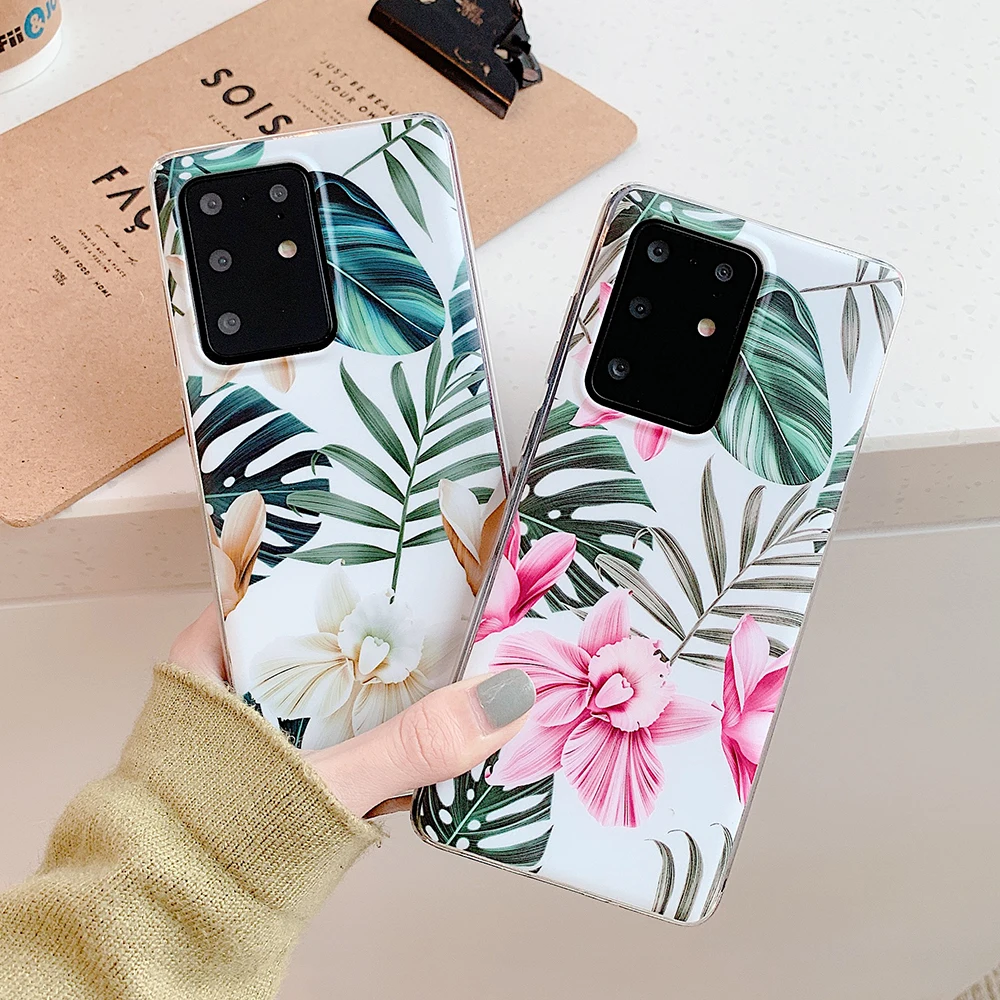 Чехол LOVECOM в стиле ретро для Samsung S20 Plus A50 A51 A40 A70 S8 S9 S10 мягкий чехол IMD телефона