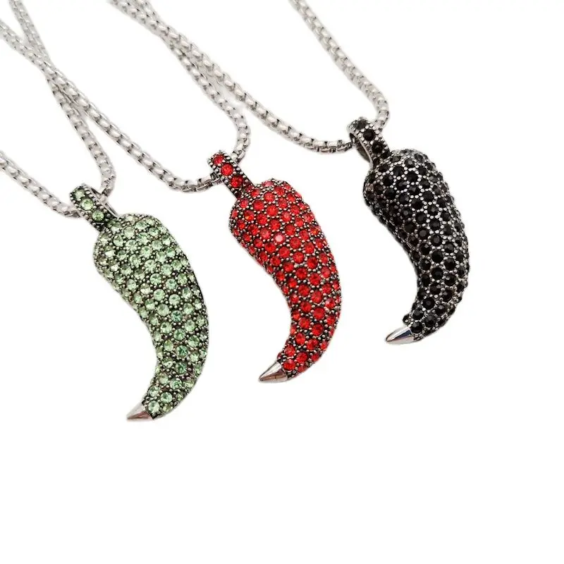 Creative Pepper Charm Necklace Women 