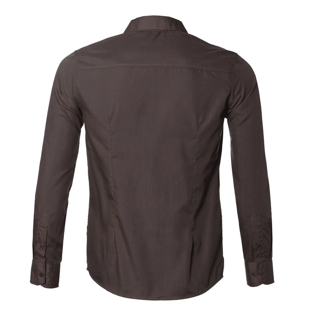 Мужской хлопок Ho мужской s Оксфорд Camisas Повседневная рубашка Camisa длинный тонкий Fit Masculino Vestido курить плюс размер 10,4