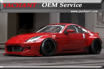 

Car-Styling FRP Fiber Glass Fender Flare Kit 2Pcs Fit For 2002-2008 350Z Z33 RB Style Front Fender Flare