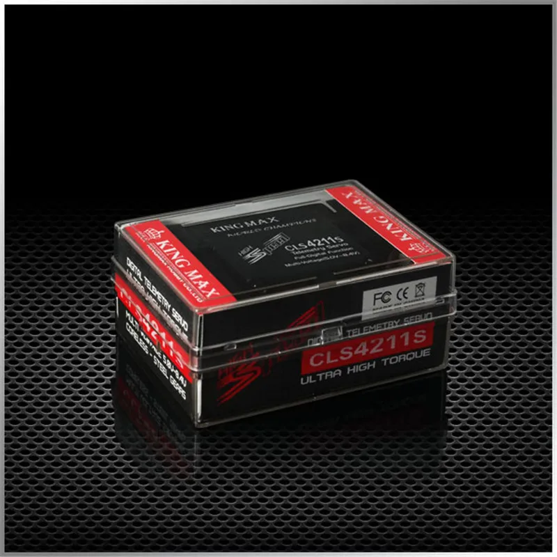 KINGMAX CLS4211S-80g 42 kg. cm цифровой, стандартный телеметрический 25T сервоприводы водонепроницаемый класс IP67