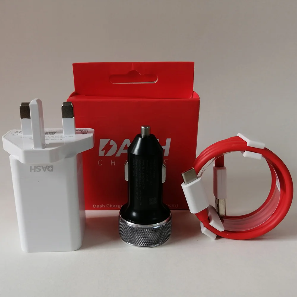 UK Car charger cable Оригинальное автомобильное зарядное устройство ONEPLUS 7, EU, US, UK, One plus, 6 t, 6 T, 5 T, 3, смартфон, 5 V/4A, быстрая зарядка, USB, настенный адаптер питания - Тип штекера: UK Car charger cable
