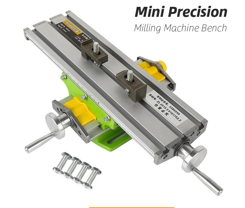 Мини Многофункциональный Рабочий стол XY 2 оси поперечная горка мини-презиционная фрезерная зачистная машина скамейка дрель винтовые тиски