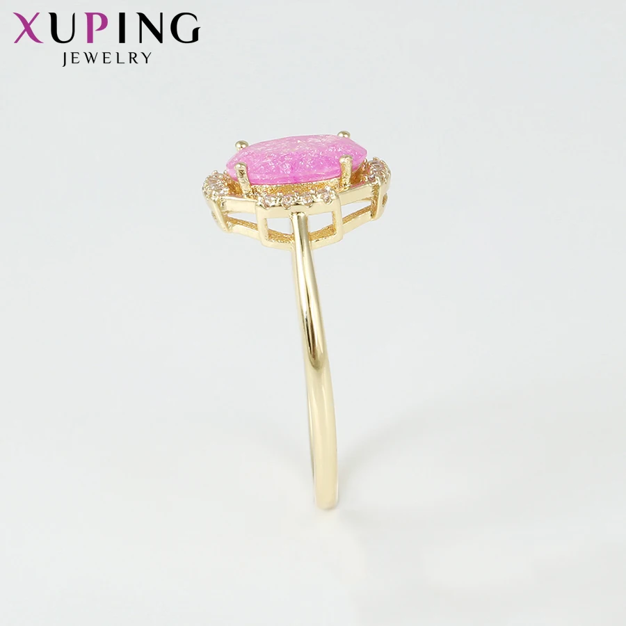 Xuping модное романтическое кольцо Лидер продаж роскошные кольца известного бренда позолоченное рождественское ювелирное изделие S211.6-15331/15284