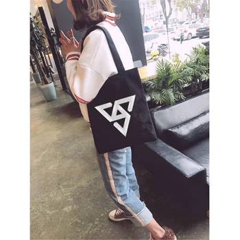 

SEVENTEEN Carats Canvas Tote Bag S.coups The 8