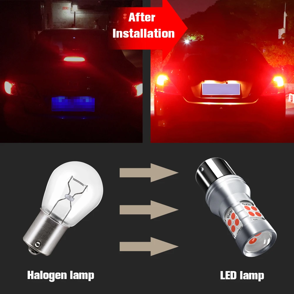 LED �극��ũ ����Ʈ ����, ���� ���ϰ��̵� 2014 2015 2016 2017 2018 2019 2020, ���� ����, P21W BA15S 1156 Canbus, 2 ��