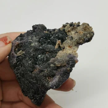 

dohaibogoo healing crystal specimen-110g Purply Fuorite Specimen New arrival Natural Stone Fun Toys