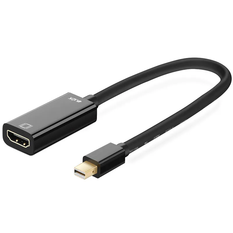 Адаптер MiniDP к HDMI-совместимый с 4K * 2K прозрачный адаптер для DisplayPort адаптеру HDTV