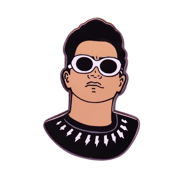 

David Rose Schitt's Creek hard enamel pin classic tv show inspired jewelry