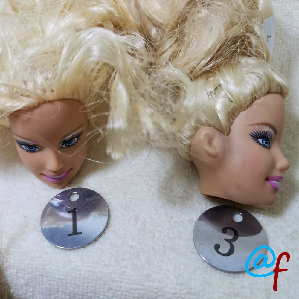 Оригинальная Внешняя торговля Мир улыбка красота 1/6 OOAK Обнаженная кукла голова
