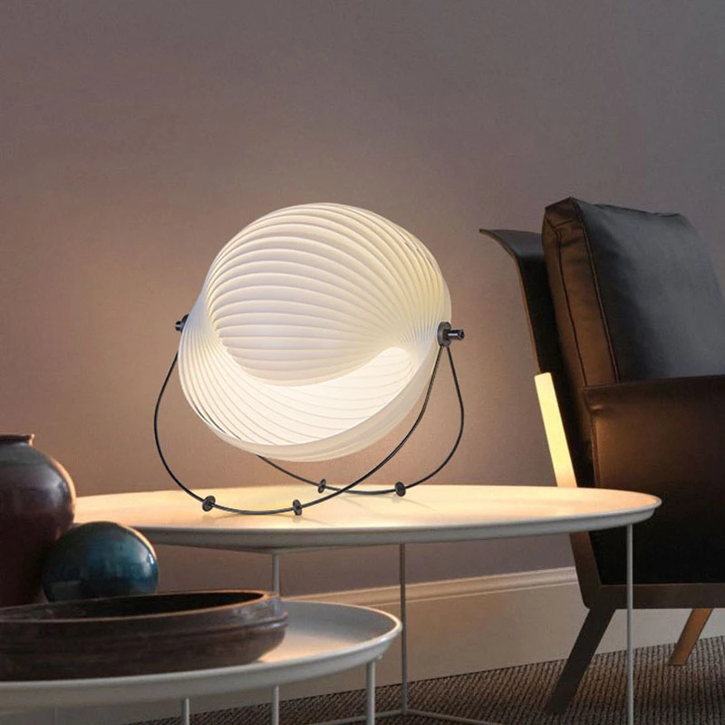 Reusachtig hoofdzakelijk actie Nordic Solar Eclipse Table Lamp Can Be Adjusted Shell-shaped Art Light For  Study Room Living Room Bedroom Bedside Decor Lamps - Table Lamps -  AliExpress
