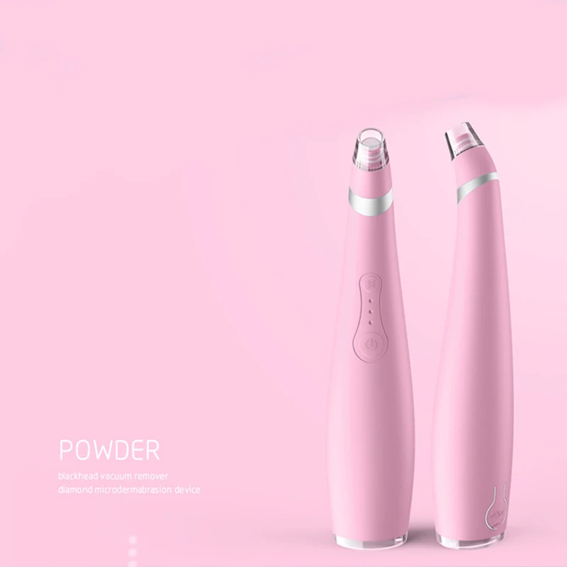  Facial Blackhead Cleaner Vacuum Pore Deep Cleaning Blackheads Acne Removal Microdermabrasion USB Re