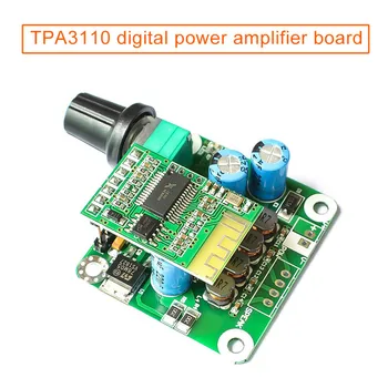 

1pc Digital Amplifier Board Audio Stereo Bluetooth 4.2 TPA3110 15W PR Sale