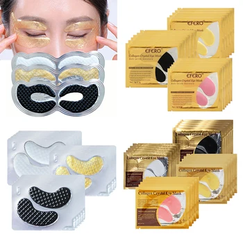 

3/5/8/10/15 Pairs Collagen Crystal Eye Mask Anti-Aging Wrinkles Dark Circle Puffiness Eye Bags Moisturizing Under Eye Patch Gel