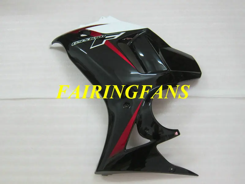 Мотоцикл обтекателя тела для SUZUKI GSX650F 08 09, 10, 11, 12, GSXF650 2008 2009 2010 черно белые Обтекатели Кузов+ подарки SK05