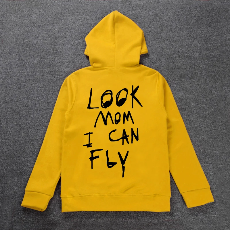 19ss Travis Scott Astroworld Tour Vegas Top Fast release of men's and women's hoodies in look mom i can fly