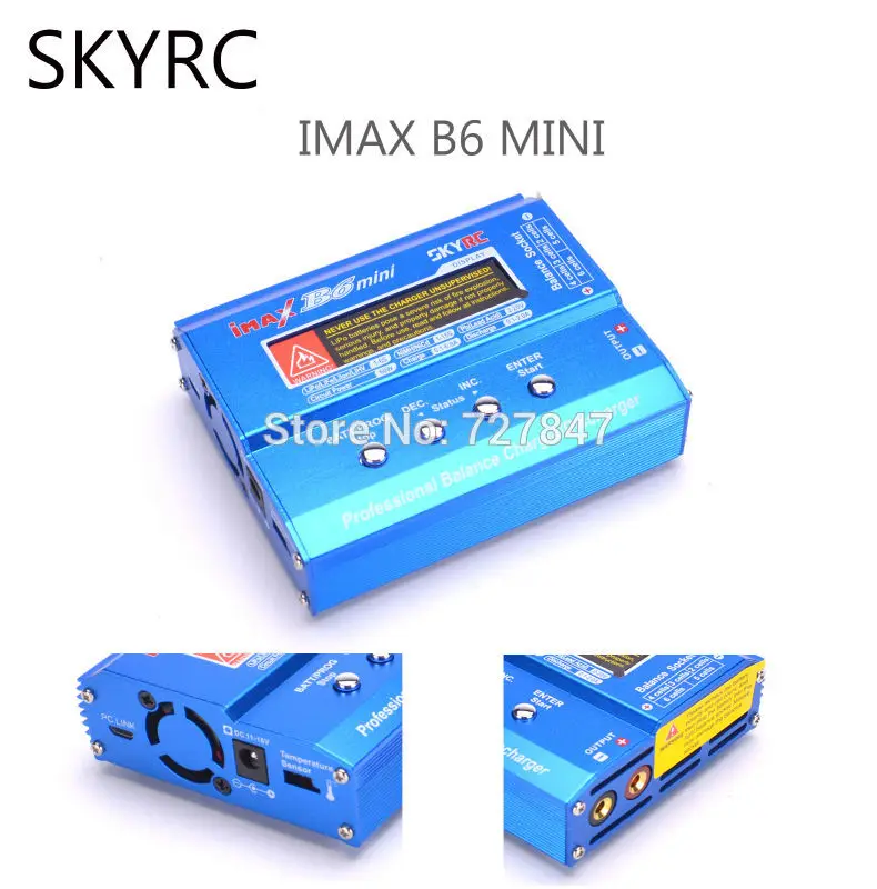 

SKYRC IMAX B6 MINI 60W Balance RC Charger /Discharger For RC Helicopter Re-peak Toy Quadcopter Battery Charging
