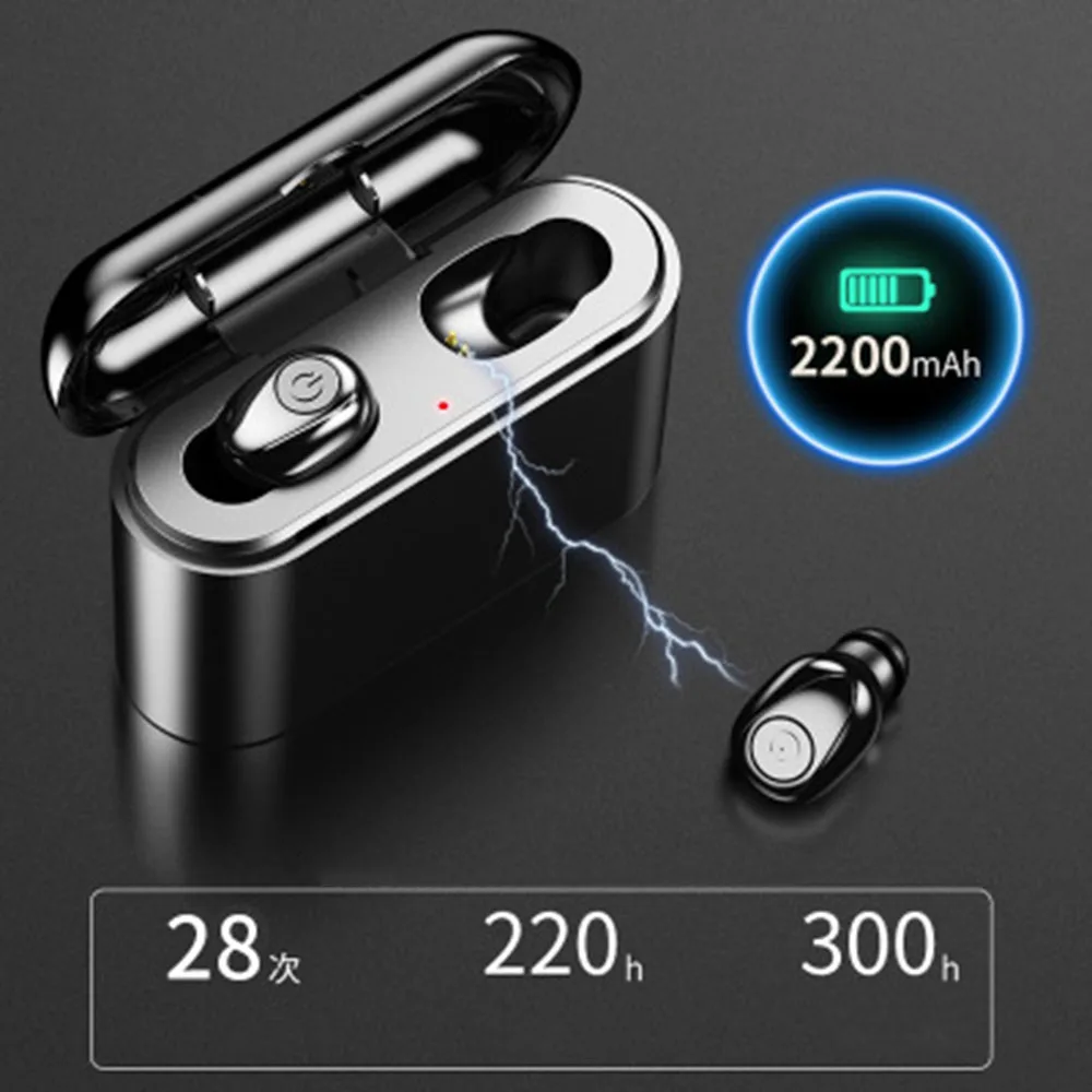 X8S TWS Wireless Headphone Bluetooth 5 0 Earphone In Ear Stereo Earbuds Sports Handsfree Headset Binaural call For Xiaomi iPhone