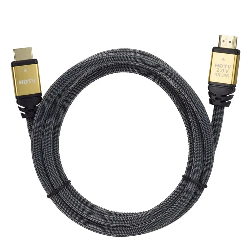 1,5 м HDMI кабель 2,0 версия 4K* 2K 60HZ(совместим с 3D, 1080 P) HD видео кабель