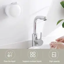 Портативный шампунь настенный флакон домашний ванная Пресс контейнер домашний Мыло Контейнер для геля для душа