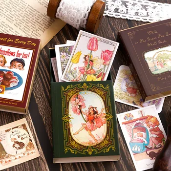 

Collection Memory Matchbox Bullet Journal Decorative Stickers Scrapbooking Stick Label Diary Album stationery Vintage Stickers