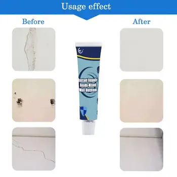 

Hot Beautiful Household Wall Mending Agent Wall Repair Cream Paste Fill The Holes Sealant Wall Mending Ointment Grout Tool New