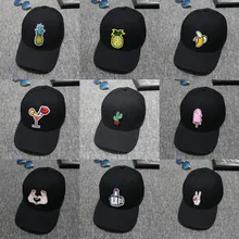 Новинка, бейсболка с вышивкой в виде ананаса, забавная хипстерская шапка с изображением свежих фруктов, бейсболка с изображением ананаса, ZM-06