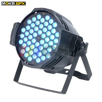

MOKA 54x3W Par Can DMX Control Lighting for Stages 8CH Disco Light RGB 3IN1 LED Wash Light for Wedding Disco Halloween DJ