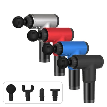 

2020 High Power Muscle Massage Gun High Speed Vibration Gun Use After Fitness Decompose Lactic Acid Relief Pain Relax Body