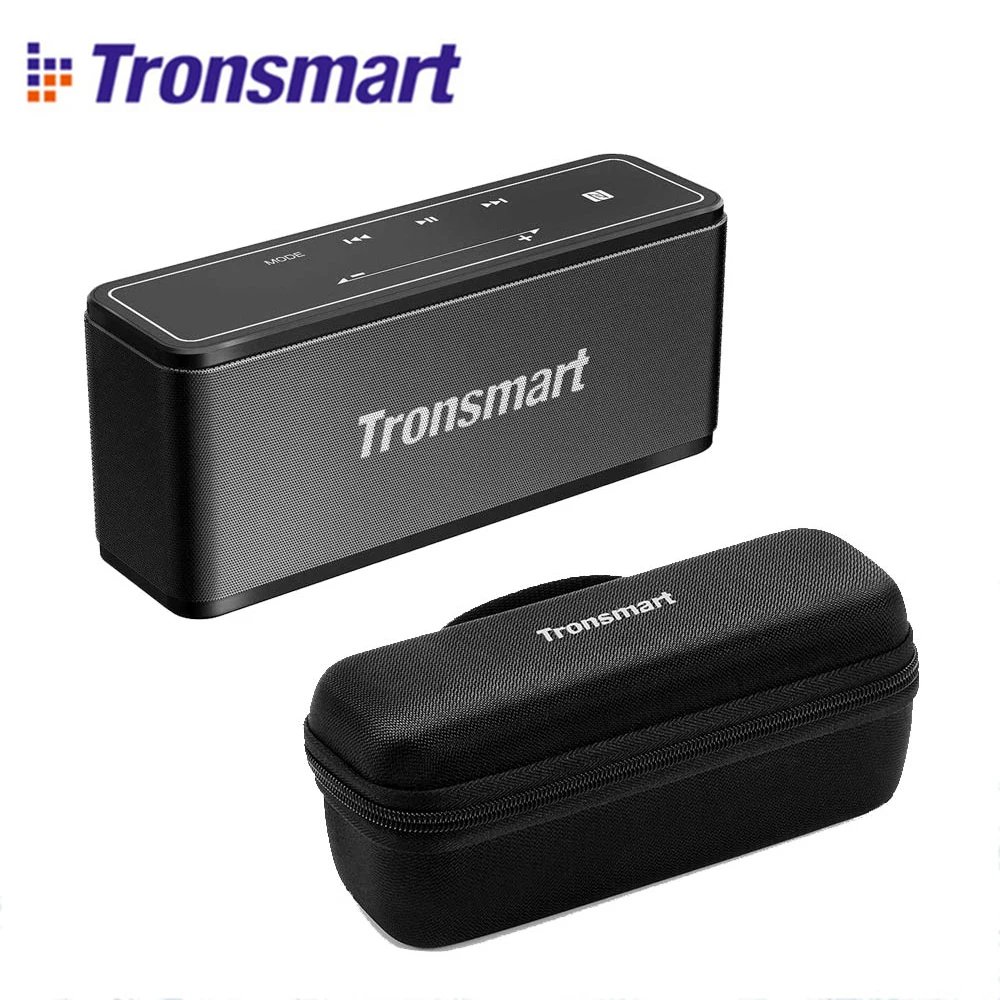 Tronsmart Мега Bluetooth 5,0 динамик 40 Вт Портативная колонка с сенсорным управлением Саундбар поддержка голосового ассистента NFC TWS MicroSD
