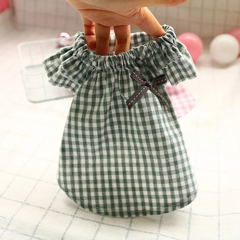 蝴蝶结格子娃娃衫 (14)