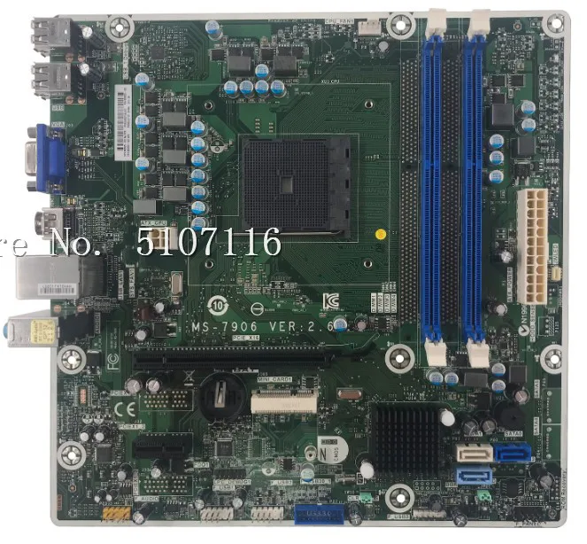 

High quality desktop motherboard for A880 MS-7906 FM2+ USB3.0 SATA3 808920-002 will test before shipping
