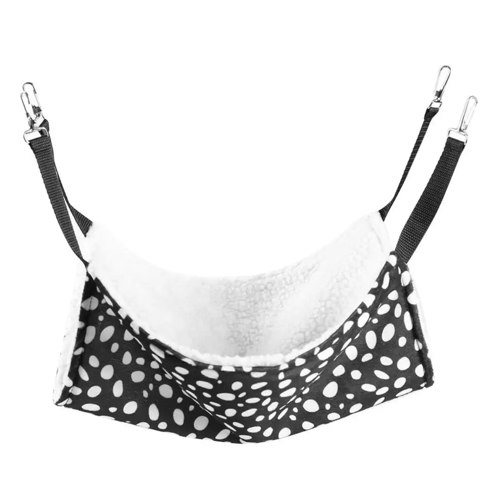 dot pattern Теплый подвесной коврик для кошки мягкий гамак для кошки зимний гамак для питомца котенок кровать клетка Чехол Подушка воздушная кровать товары для животных - Цвет: dot pattern