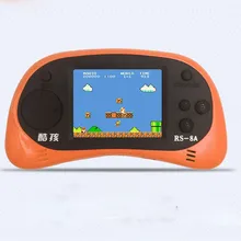 2,5 дюймовый TFT дисплей Портативный игровой плеер игровая консоль встроенный 260 классические игры с av-кабелем поддержка ТВ Output1