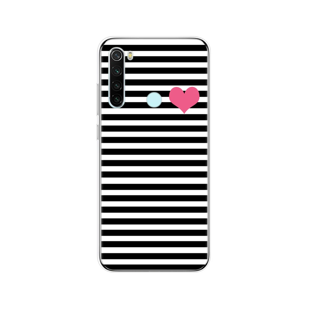 34293 Силиконовый чехол для xiaomi redmi note 8, чехол из мягкого ТПУ, чехол для redmi note 8 T, redmi note 8 pro, бампер с рисунком милых цветов - Цвет: 34293