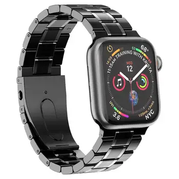 

new correa bracelet for apple watch 4 3 5 band 44mm 40mm Strap for iwatch i watch bands Metal belt 38mm 42mm cinturino Wrist