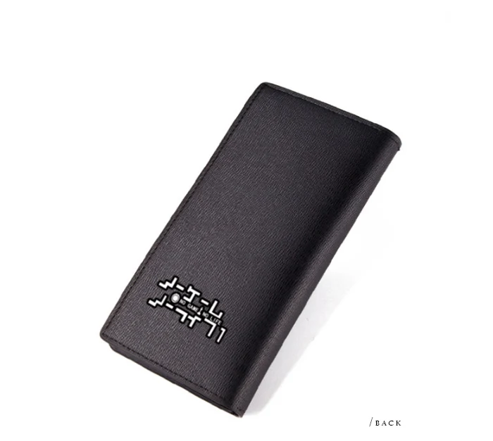 No Game No Life Wallet for Games Players Long Purse Short Carteira (9)
