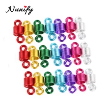 Nunify дреды, аксессуары для волос, бусины, зажимы для волос, аксессуары для волос, очаровательные косички для волос, украшения, аксессуары, золото, серебро