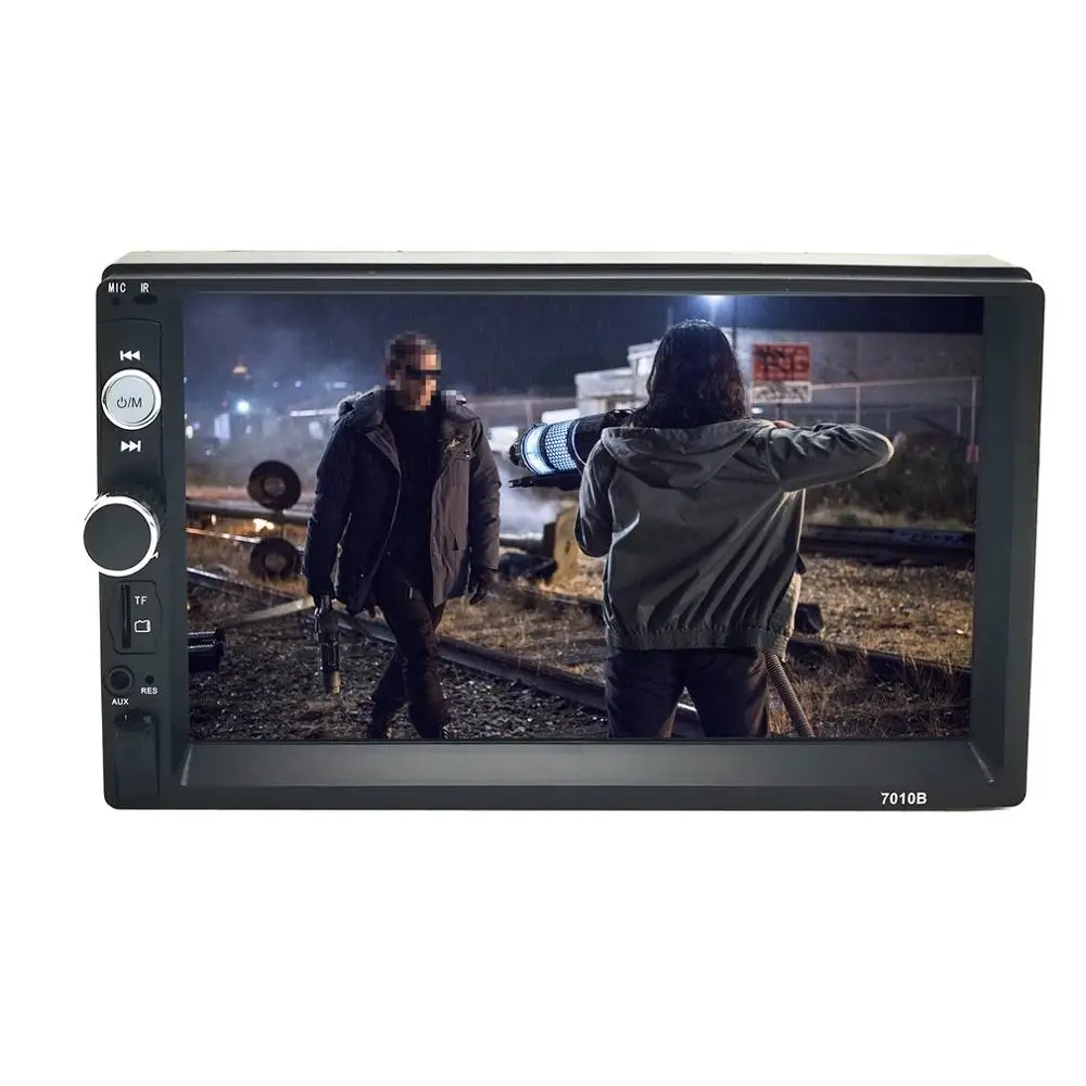 

2 Din MP5 Player 7 Inch LCD Touch Screen Auto FM Radio Video Player Music Audio With USB Support Rear Camera