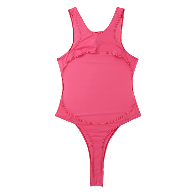 Racer Back One Piece Swimsuit Kmart