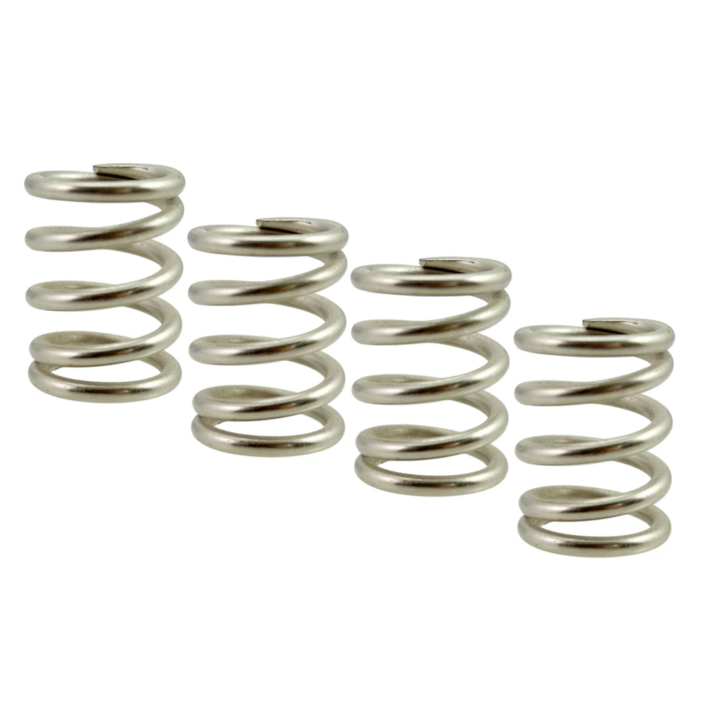 4 Pack Stainless Steel Tremolo Arm Tension Springs for Bigsby Electric Guitar