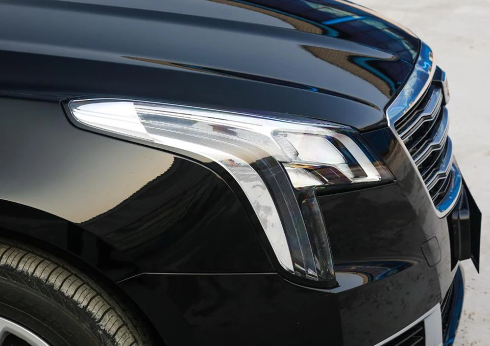 Для Cadillac xts SRX SLS XT5 CT6 CTS ATSL фары автомобиля прозрачные линзы автомобильный брелок крышка