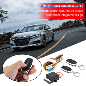 

Car Remote Central Door Locking Kit Classic Colors and Simple Durable Design Auto Keyless Entry Alarm System 401/T233