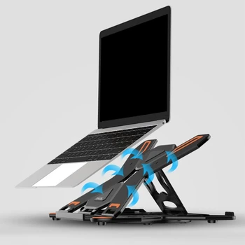 

Laptop Stand Adjustable Multi-Angle Computer Stand Phone stand Foldable Notebook Riser Holder Stand for 9 to 17” Laptops C26